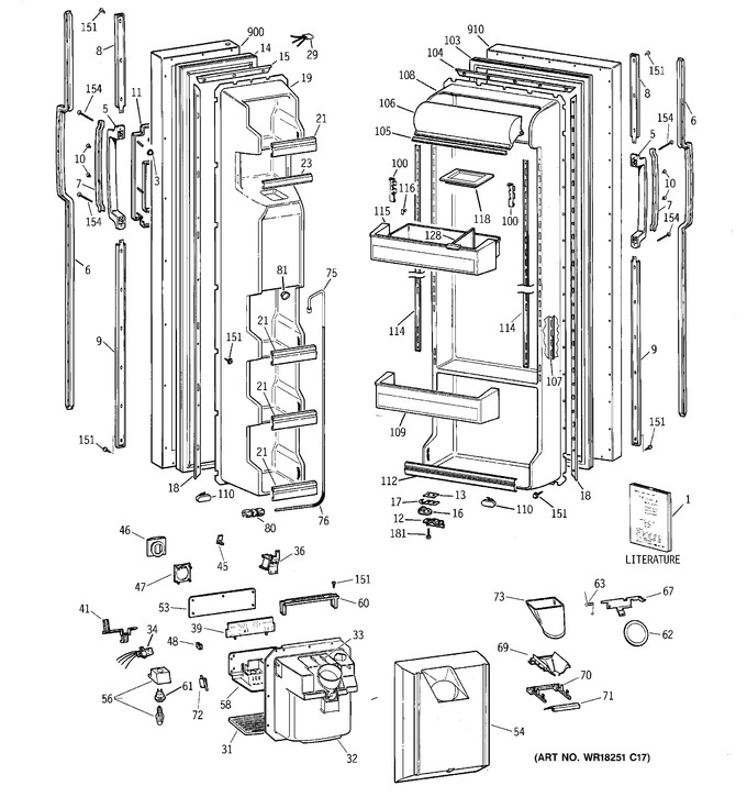 Diagram for TFX25JRYFAA