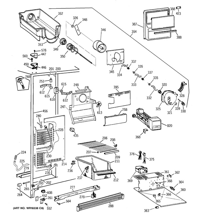 Diagram for TFX25JWYFWW