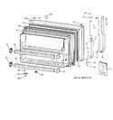 Diagram for 1 - Freezer Door