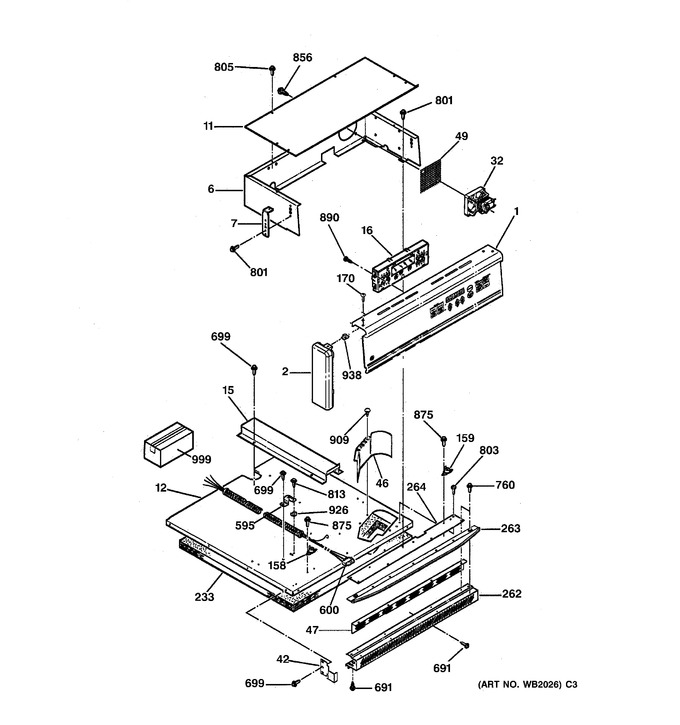 Diagram for JRP15BW2BB