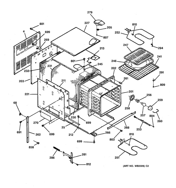 Diagram for JRP15BW2BB