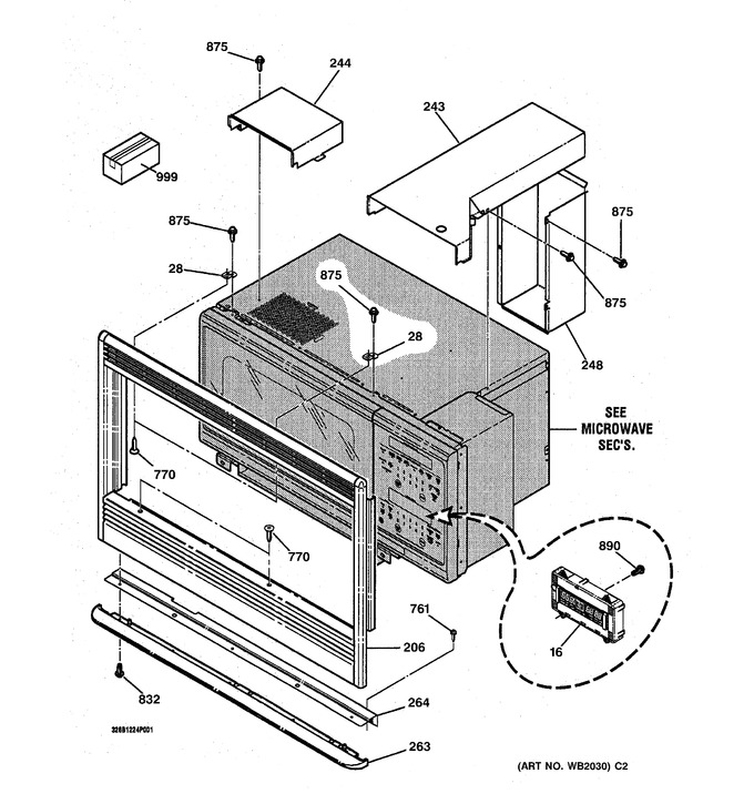 Diagram for JTP95BW2BB