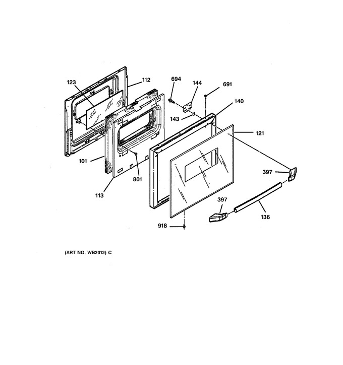 Diagram for JGRS14BEW2BB