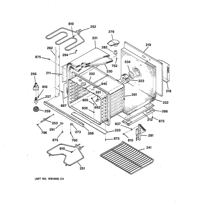 Diagram for JTP56BW2BB