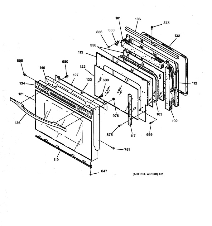 Diagram for JTP56BW2BB