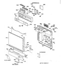 Diagram for 1 - Escutcheon & Door Assembly