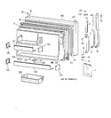 Diagram for 1 - Freezer Door