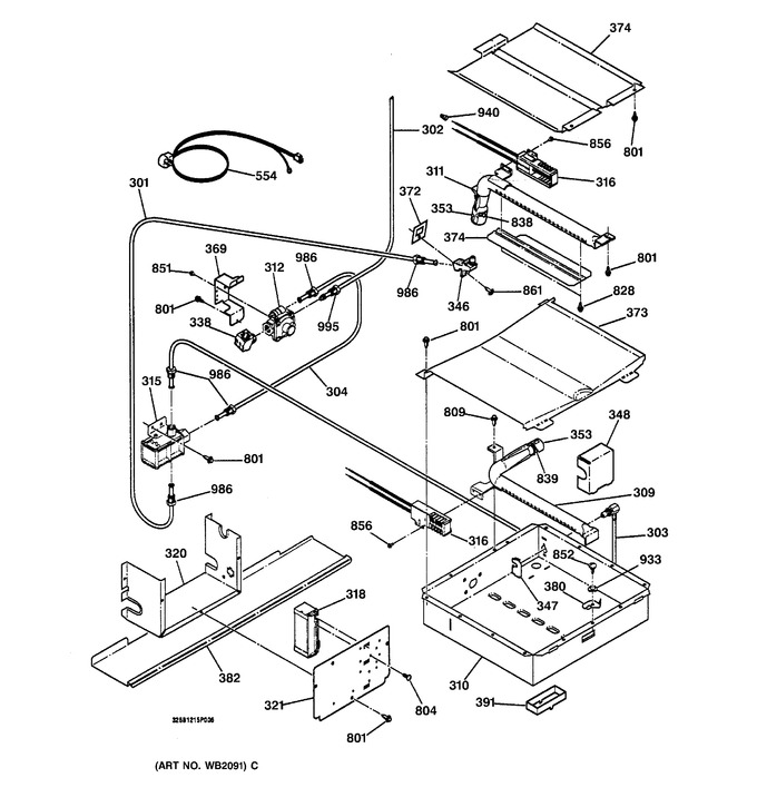 Diagram for JGSP44WEY2WW