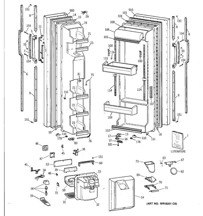 Diagram for CSK25GRYAAA