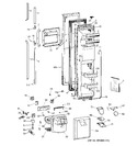 Diagram for 1 - Freezer Door