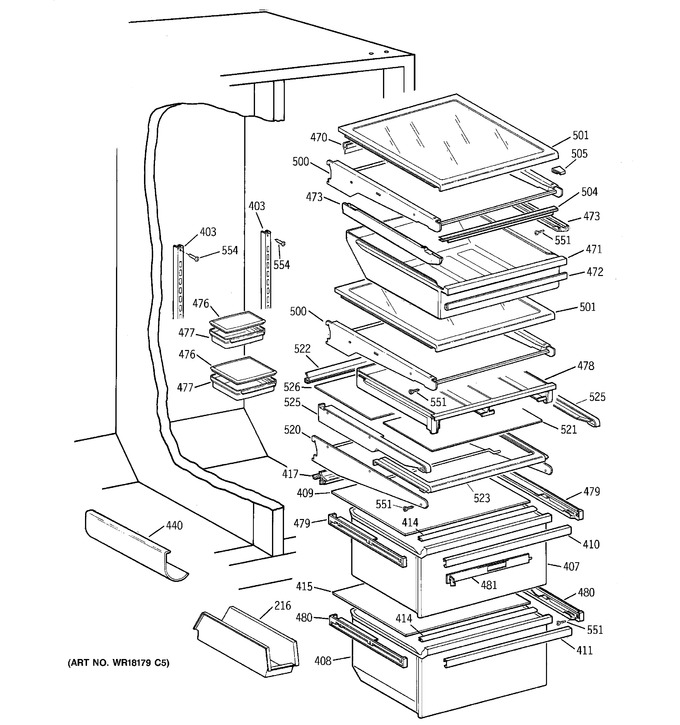 Diagram for CSK27PFXEWW