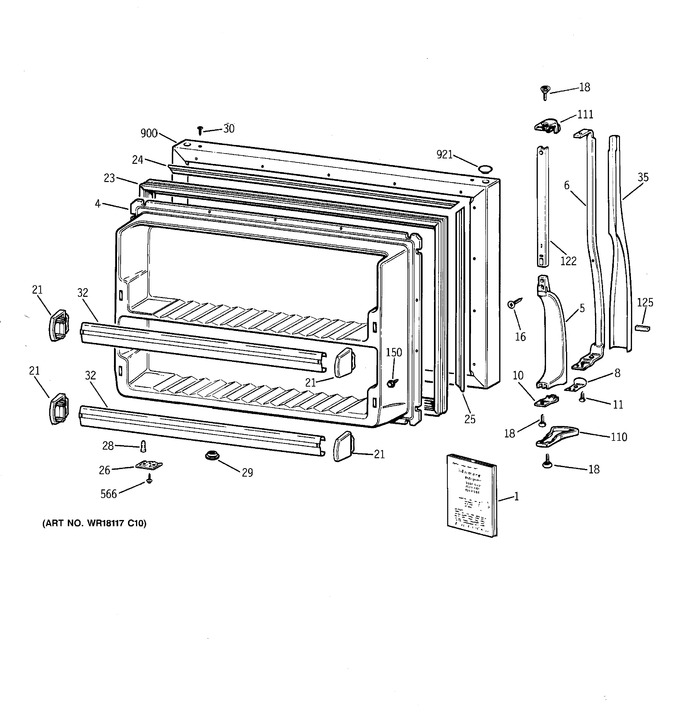 Diagram for CTX21DIZBRWW