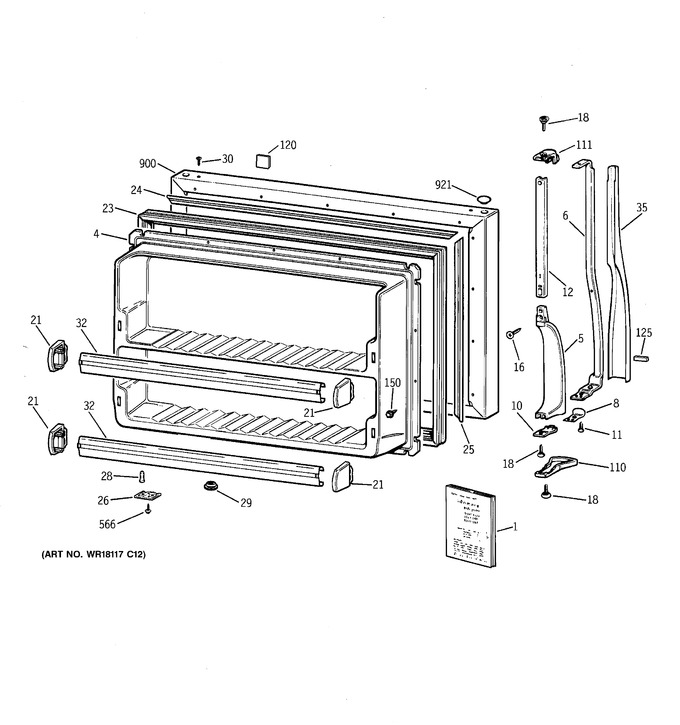 Diagram for CTI18GIZHRWW