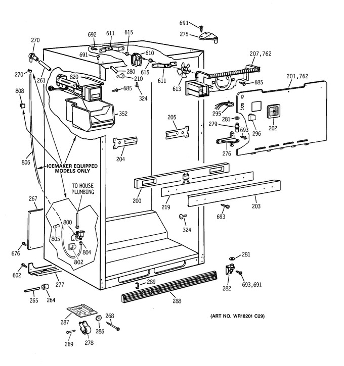 Diagram for CTX18CIZKLWW