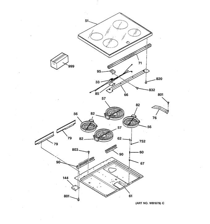 Diagram for LEB356WT3WW