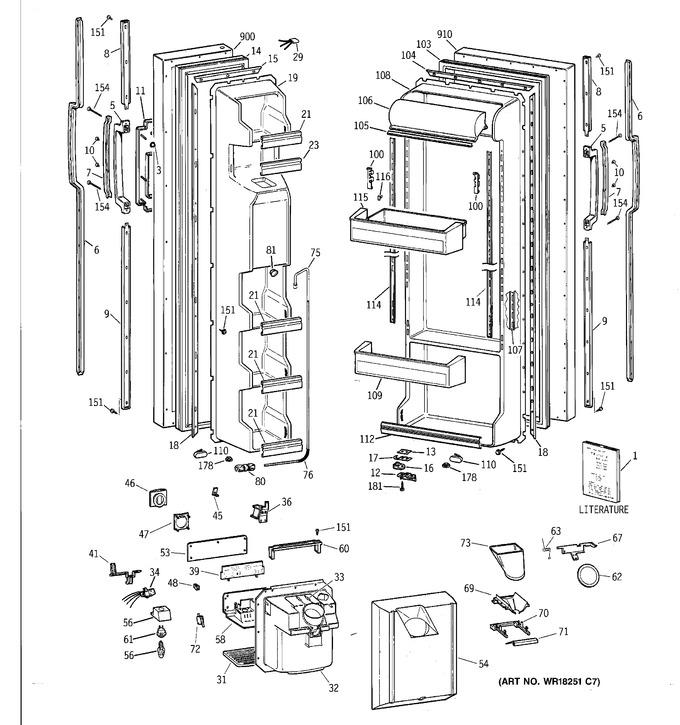 Diagram for MST25GRYAWW