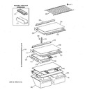 Diagram for 4 - Shelf Parts