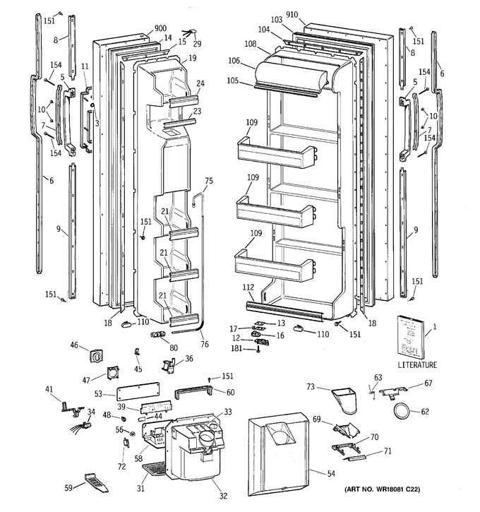 Diagram for MSZ20GWZAWW