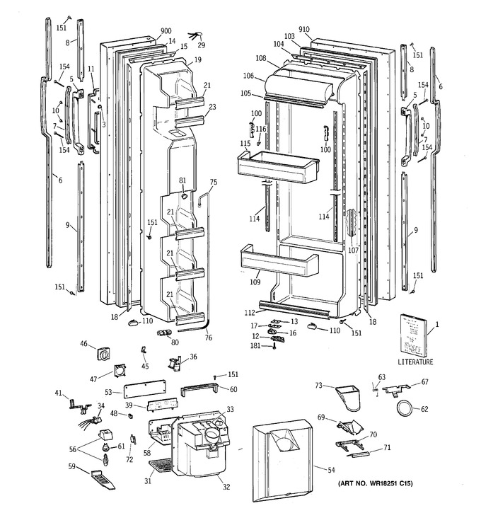 Diagram for MSG25GRZAWW