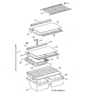 Diagram for 4 - Shelf Parts