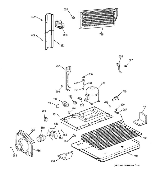 Diagram for MTI18GIZHRWW