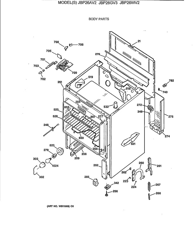 Diagram for JBP26GV3