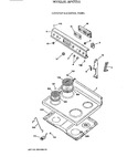 Diagram for 1 - Cooktop & Control Panel
