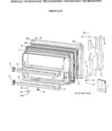 Diagram for 1 - Freezer Door