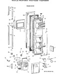 Diagram for 1 - Freezer Door