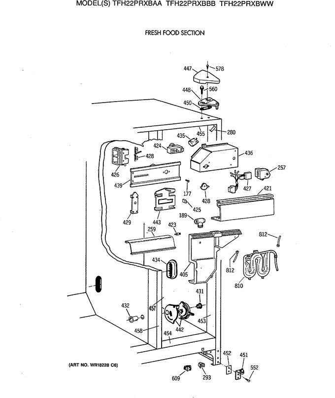 Diagram for TFH22PRXBBB