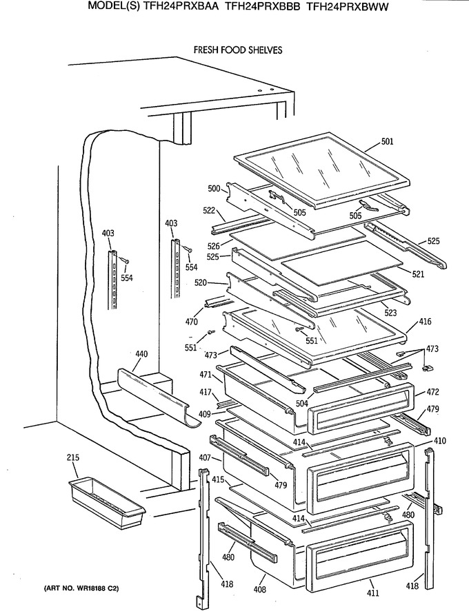 Diagram for TFH24PRXBAA