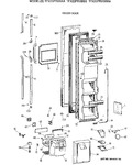 Diagram for 1 - Freezer Door