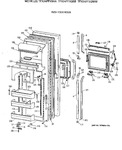 Diagram for 2 - Fresh Food Door