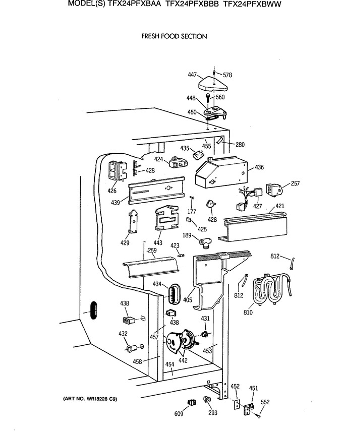 Diagram for TFX24PFXBWW