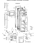 Diagram for 1 - Freezer Door