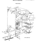 Diagram for 2 - Freezer Section