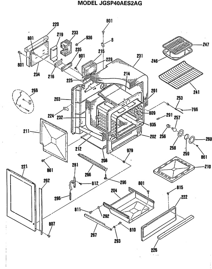 Diagram for JGSP40AES2AG