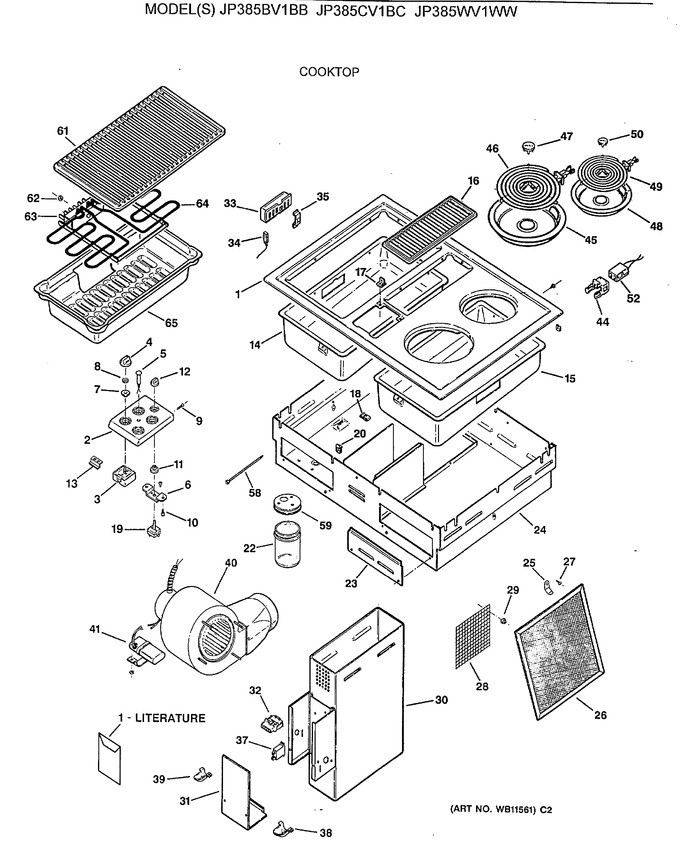 Diagram for JP385BV1BB