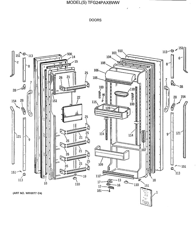 Diagram for TFG24PAXBWW