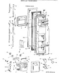 Diagram for 1 - Freezer Door