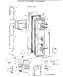 Diagram for 1 - Freezer Door