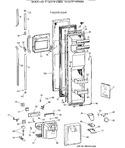 Diagram for 1 - Freezer Door