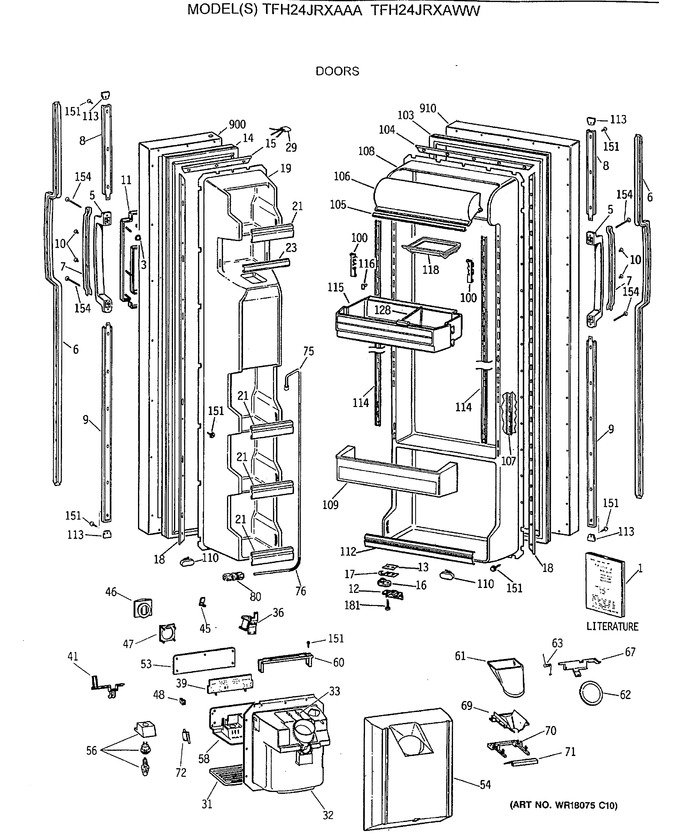 Diagram for TFH24JRXAWW