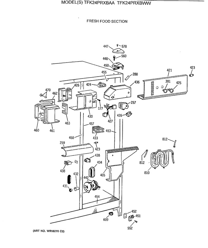 Diagram for TFK24PRXBWW