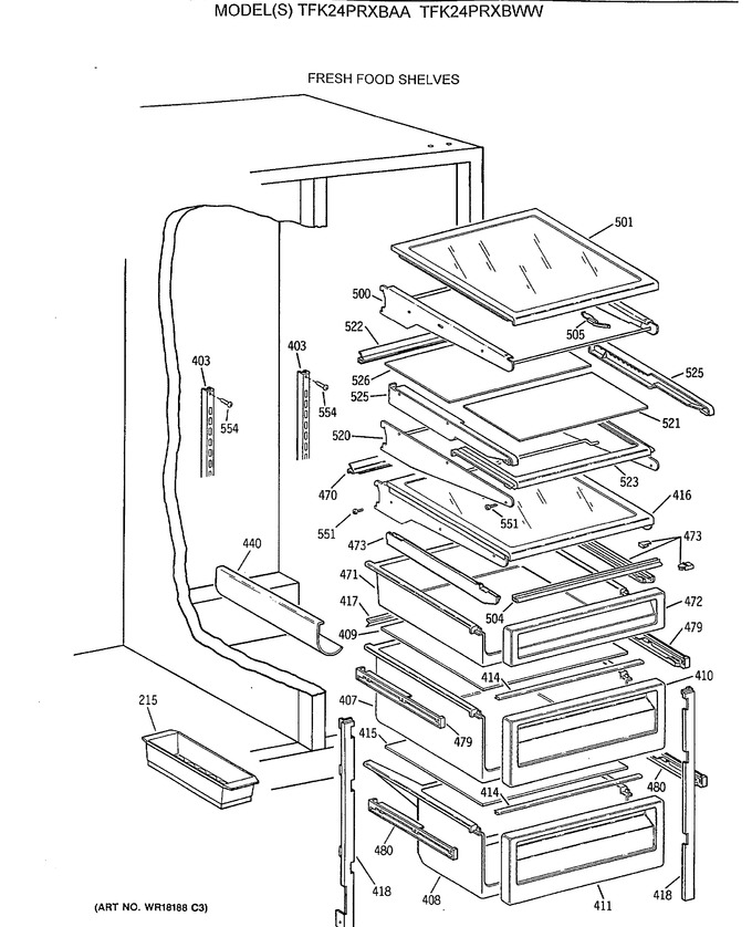 Diagram for TFK24PRXBAA