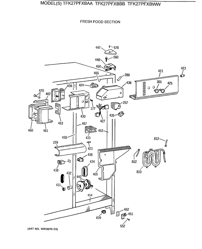 Diagram for TFK27PFXBBB