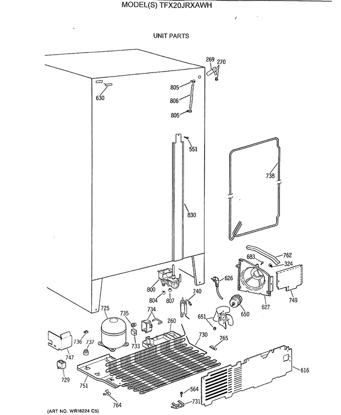 Diagram for TFX20JRXAWH