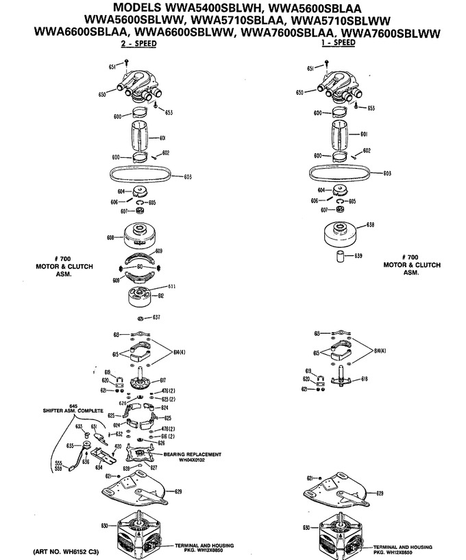 Diagram for WWA6600SBLAA