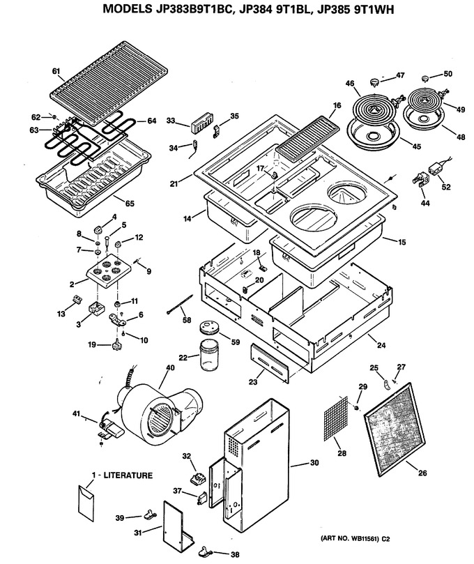 Diagram for JP384 9T1BL