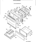 Diagram for 3 - Door & Drawer Parts